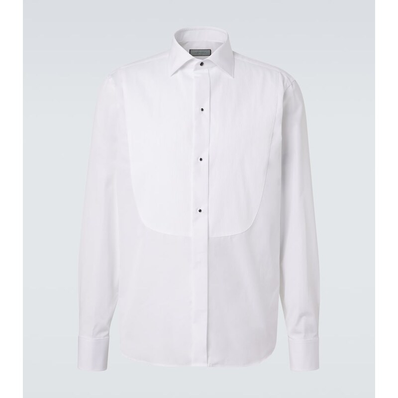 Canali Cotton tuxedo shirt