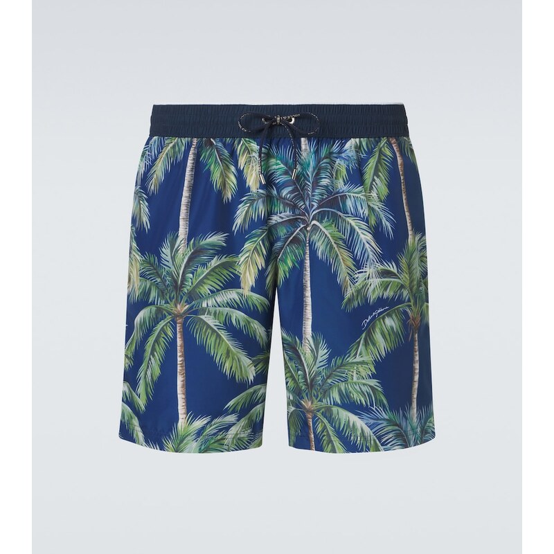 Dolce&Gabbana Printed swim trunks