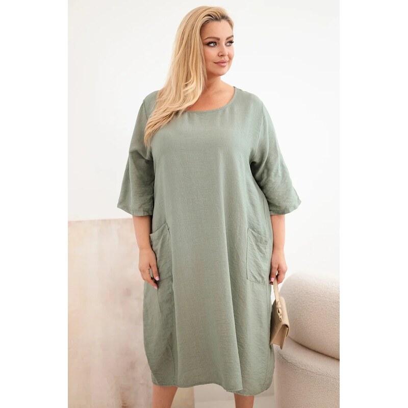Kesi Dámské šaty Plus Size 22044 115386656