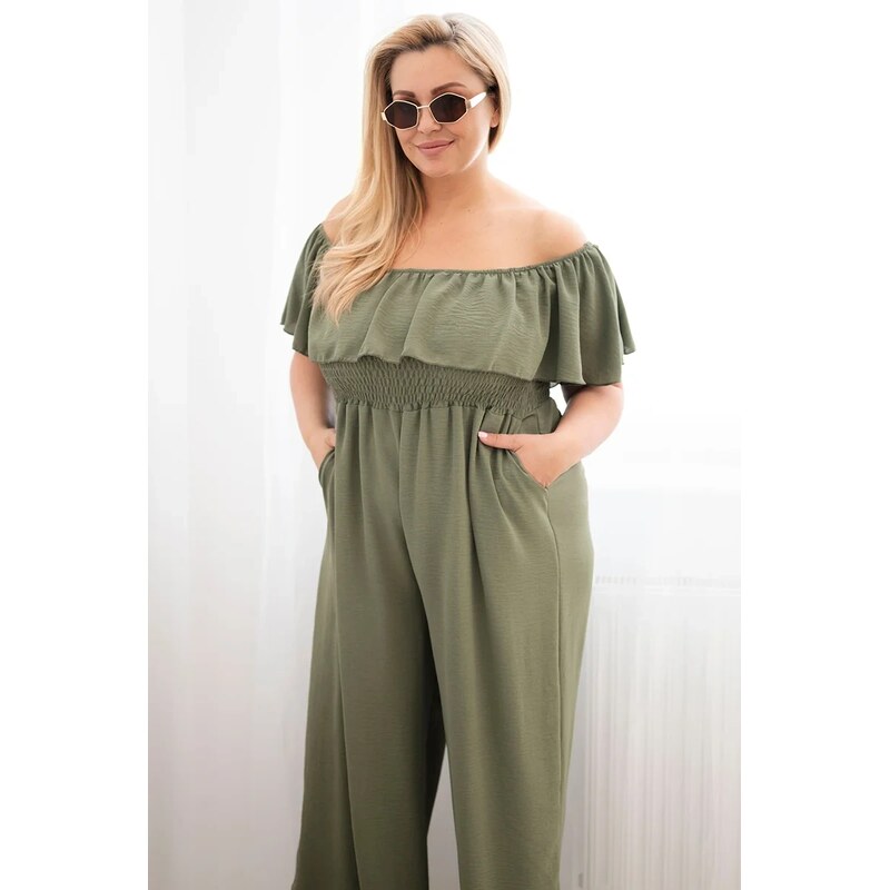 Kesi Dámský overal Plus Size 2608 115386838