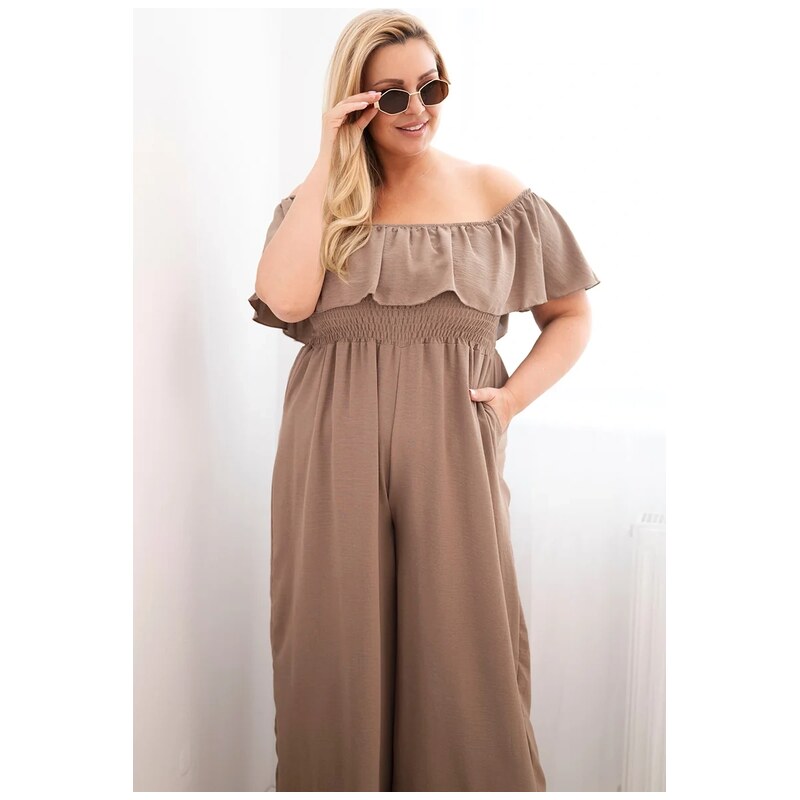 Kesi Dámský overal Plus Size 2608 115386837