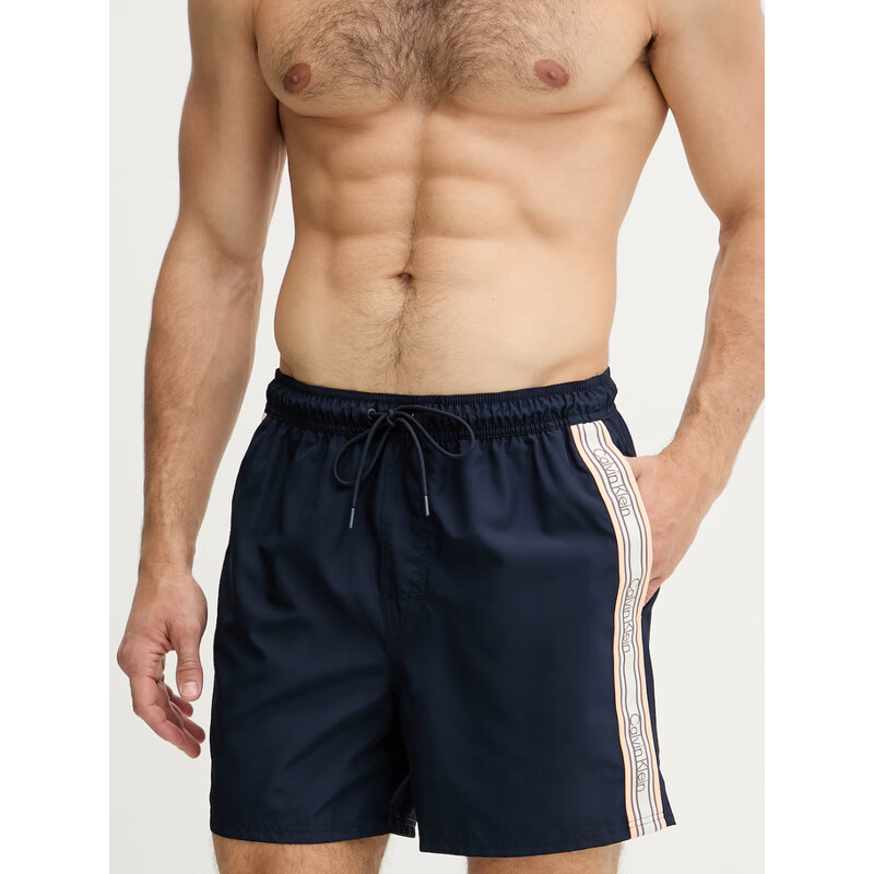 Calvin Klein pánské tmavě modré plavky