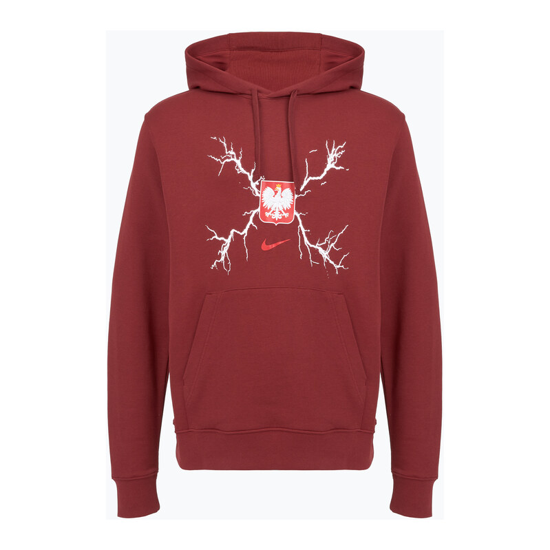 Pánská mikina Nike Pullover Hoodie team red