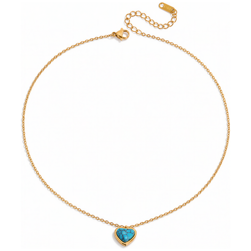 ELENYS Aqualis Drops – pozlacený náhrdelník 18K žluté zlato 115413927