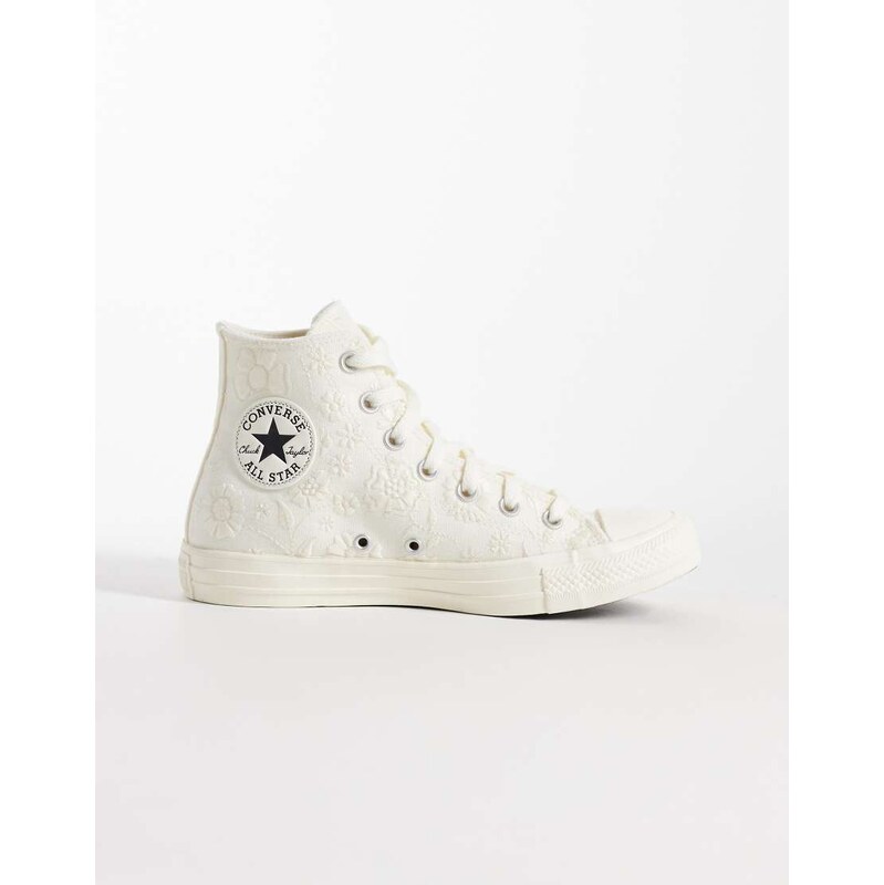Converse Chuck Taylor All Star Hi floral jacquard trainers in