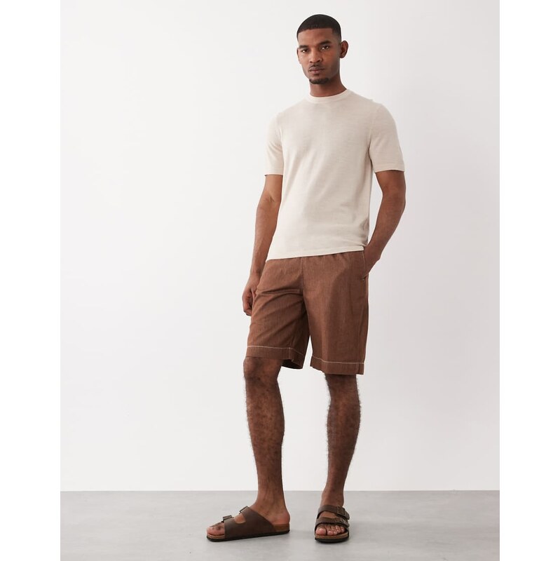 PS Paul Smith regular fit shorts in brown
