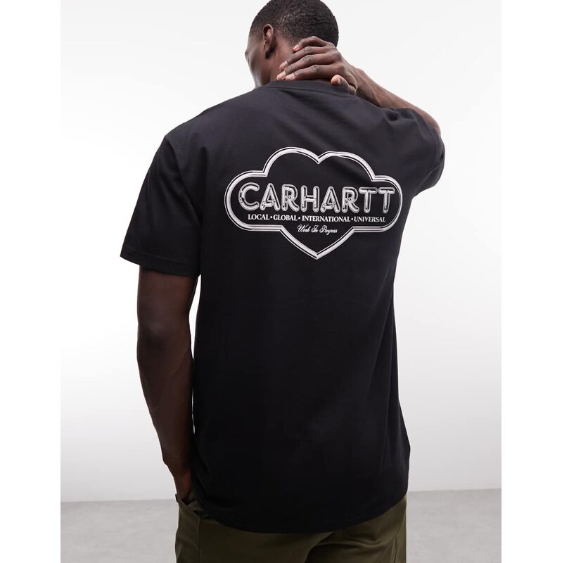 Carhartt WIP cloud heart t-shirt in black