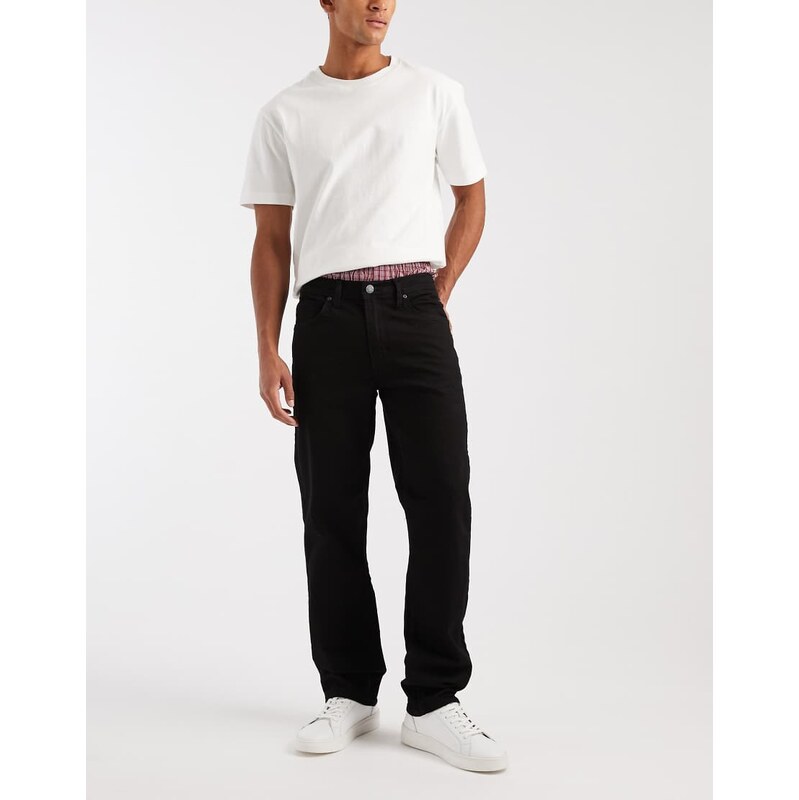 BLEND regular fit straight leg jeans in black wash