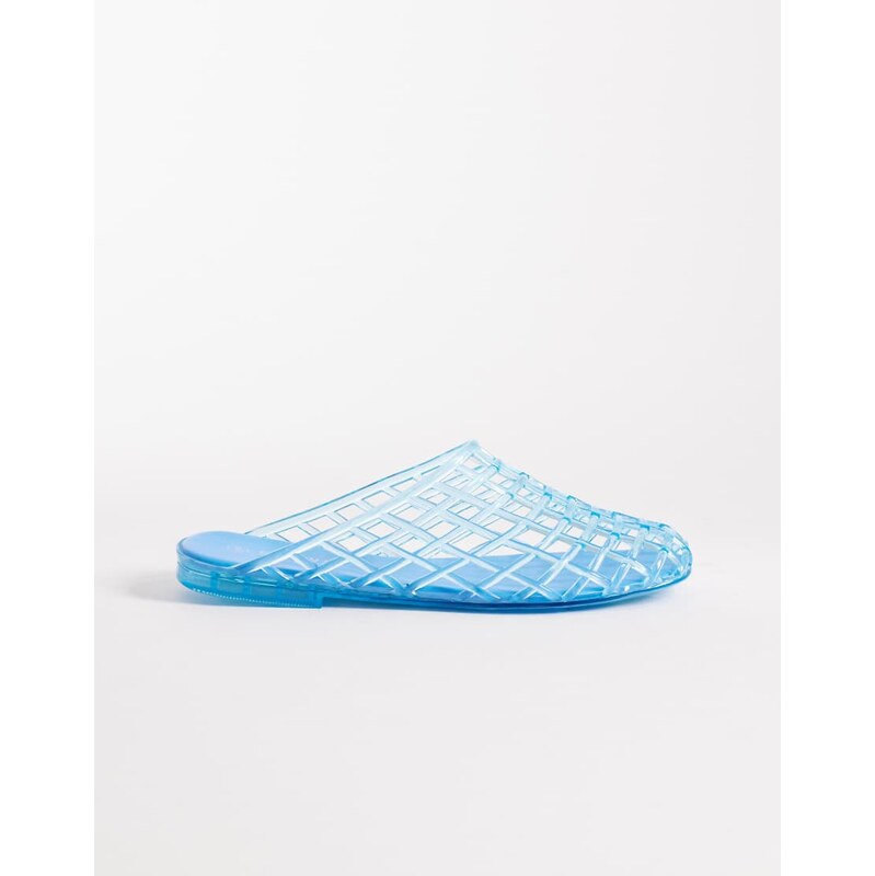 SEQWL jelly cage mule in blue 115517620