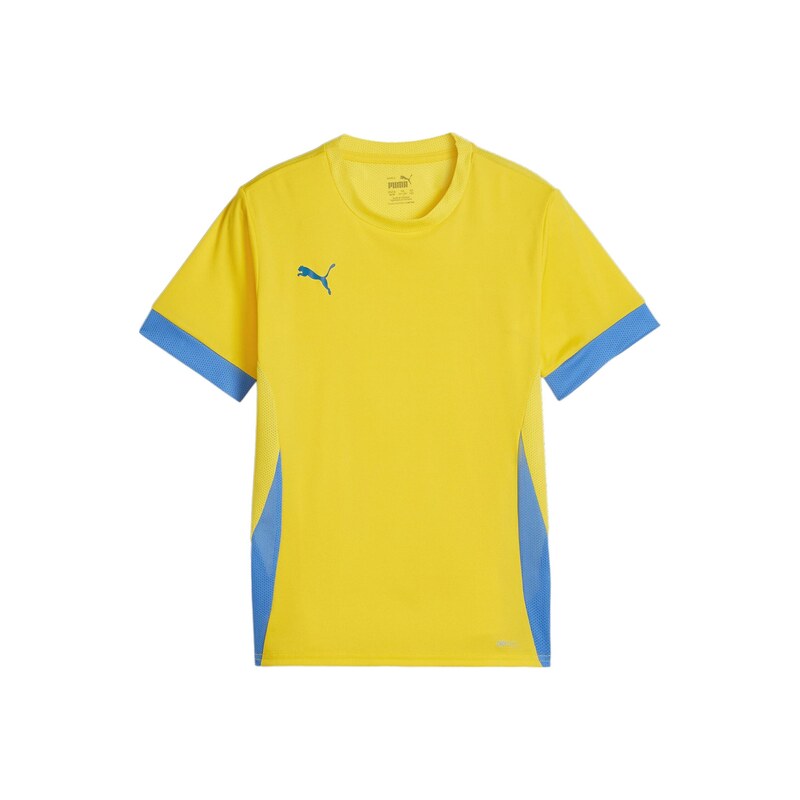 PUMA Funkční tričko světlemodrá / žlutá