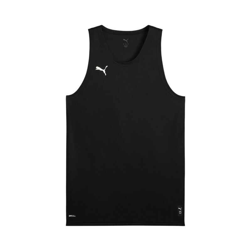 PUMA Funkční tričko Teamjaws Starter černá / bílá