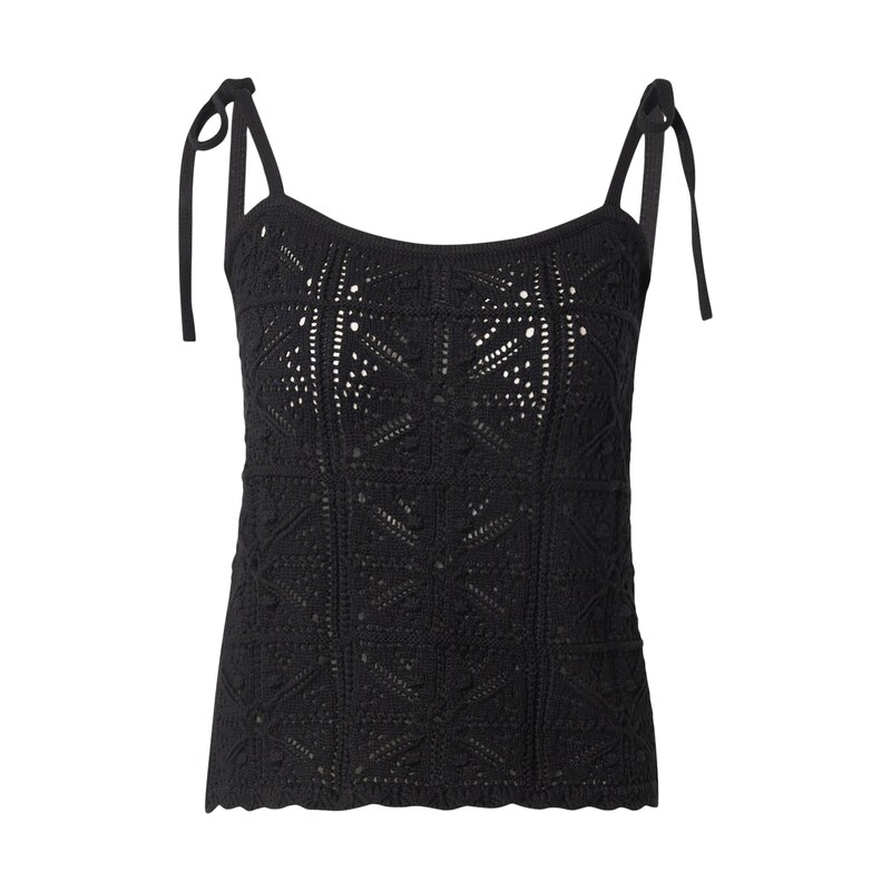 LEVIS Kardigany Abbey Tie-Shoulder Sweater Tank Top černá 115415855