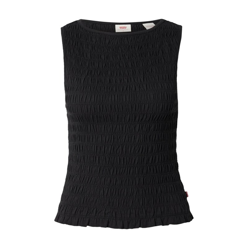 LEVIS Top Bella Smocked Top černá 115415856