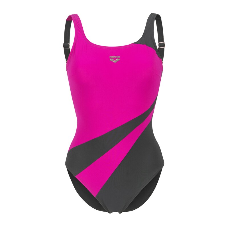 ARENA Stahovací plavky SHAPEWEAR Lili C-CUP antracitová / svítivě 115415876