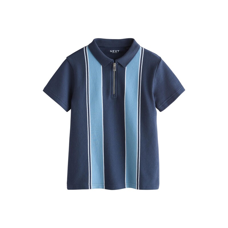 Next Tričko námořnická modř / světlemodrá / offwhite
