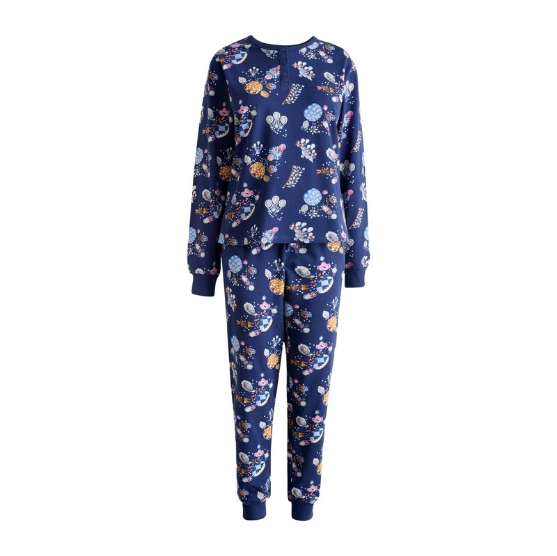 Cath Kidston Pyžamo modrá / námořnická modř / tmavě oranžová / bílá 115416457