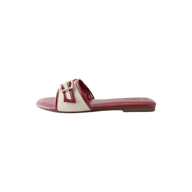 Next Pantofle Forever Comfort režná / tmavě béžová / bordó 115416505