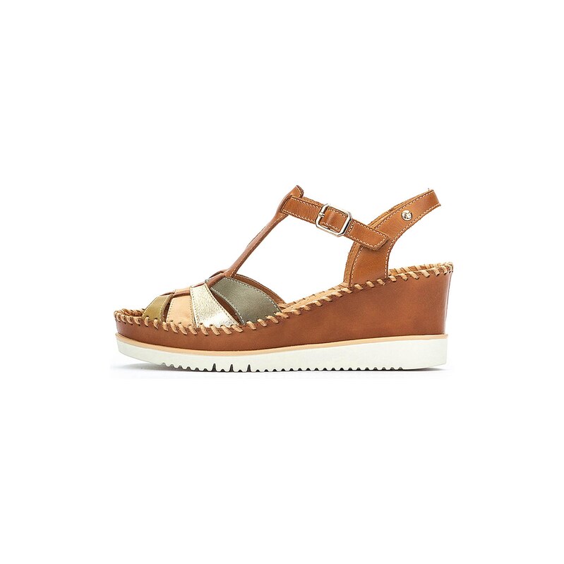 PIKOLINOS Sandály  AGUADULCE  béžová / koňaková / khaki /