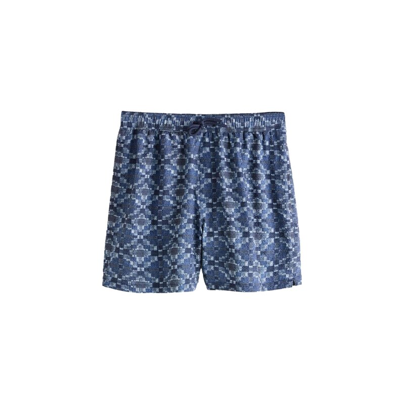 Next Plavecké šortky Navajo námořnická modř / indigo / pastelová