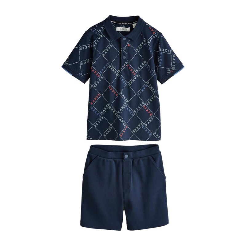 Baker by Ted Baker Sada marine modrá / enciánová modrá / červená / 115416933