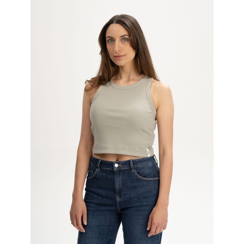 MELA Top Prisha pastelově zelená 115417052