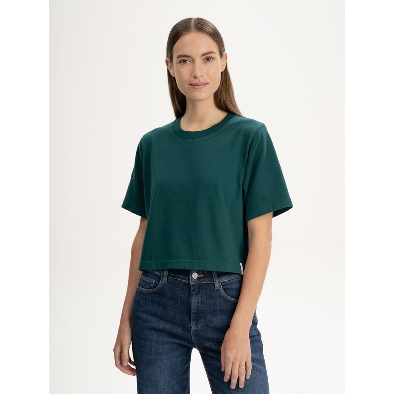 MELA Oversized tričko Joshna smaragdová 115417077