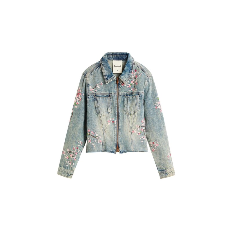 Desigual Přechodná bunda světlemodrá 115417504