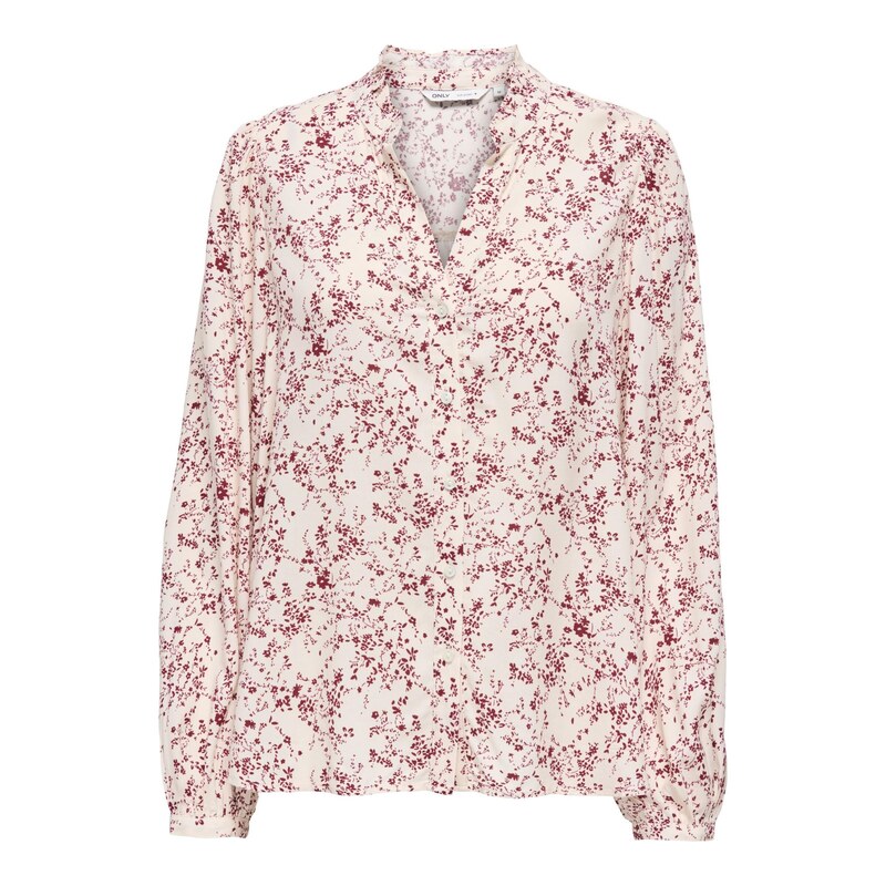 ONLY Halenka ONLRAYA pink / bílá