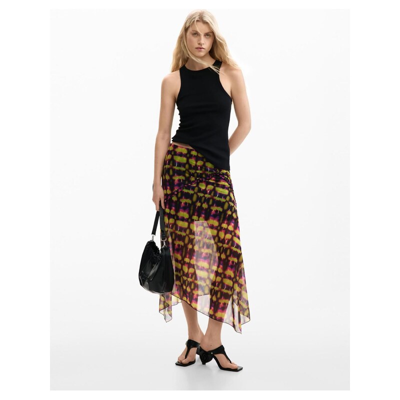 Desigual Sukně mix barev