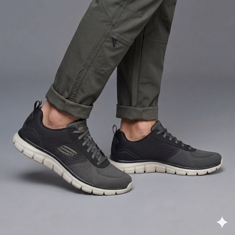 Skechers track-ripkent OLBK