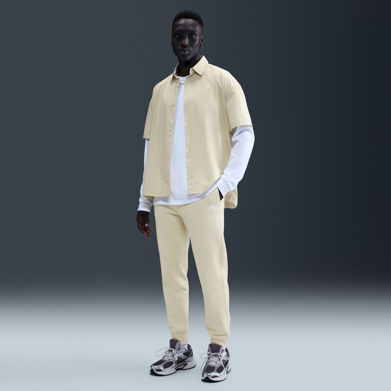 Nike Club Mens Joggers LT KHAKI/LT KHAKI/WHITE