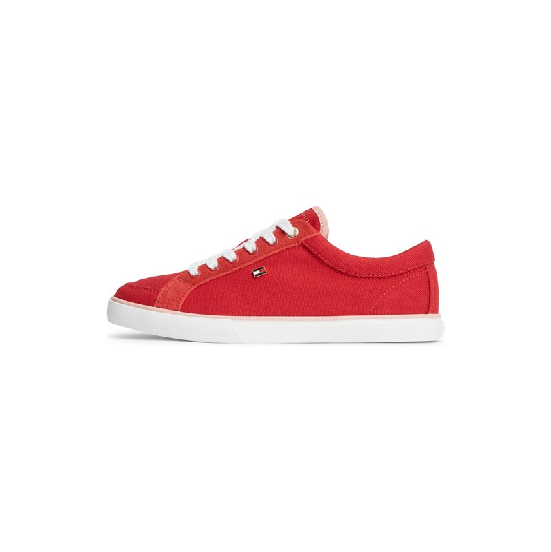 TOMMY HILFIGER Tenisky Enamel Flag červená