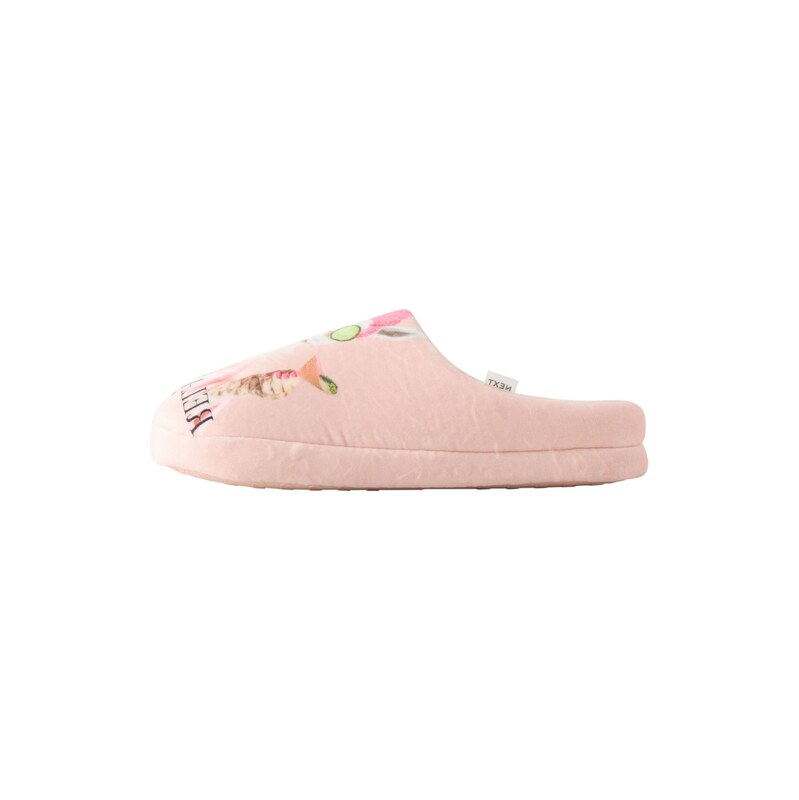 Next Pantofle světle zelená / pink / růžová / černá 115418331