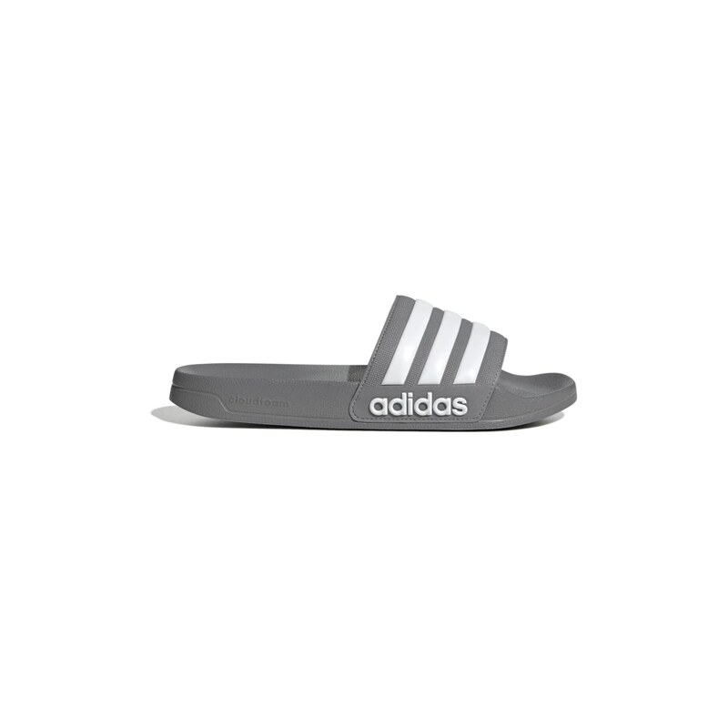 ADIDAS SPORTSWEAR Pantofle Adilette šedá / bílá