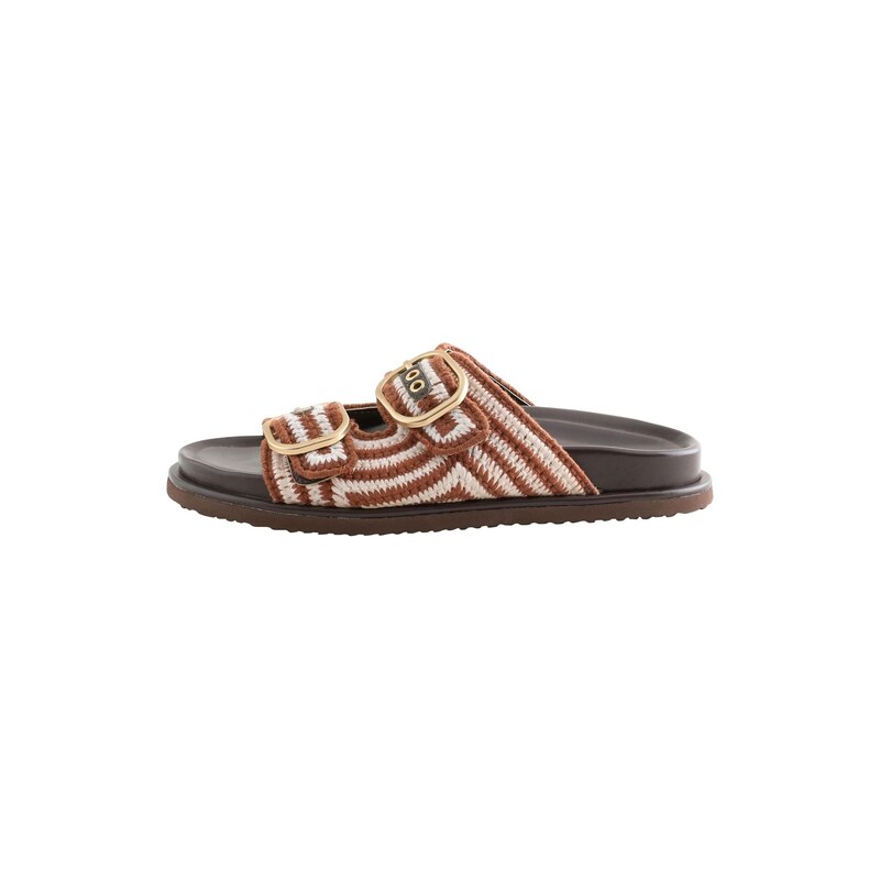 Next Pantofle Forever Comfort čokoládová / offwhite 115418454