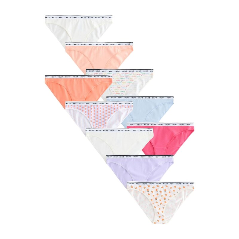 Next Kalhotky světlemodrá / lenvandulová / oranžová / broskvová / pink 115418571