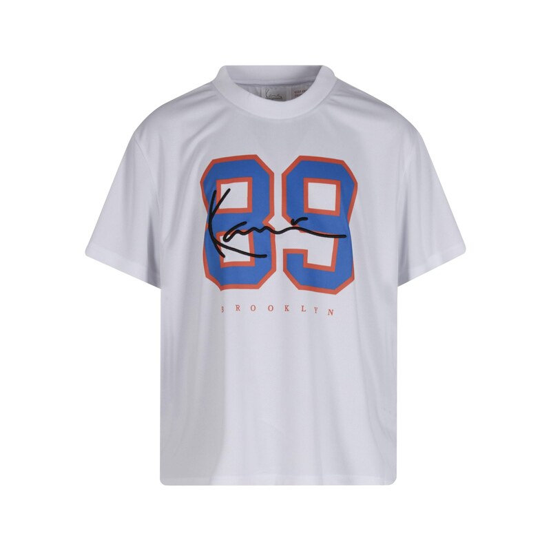 Karl Kani Tričko Signature 89 modrá / červená / bílá