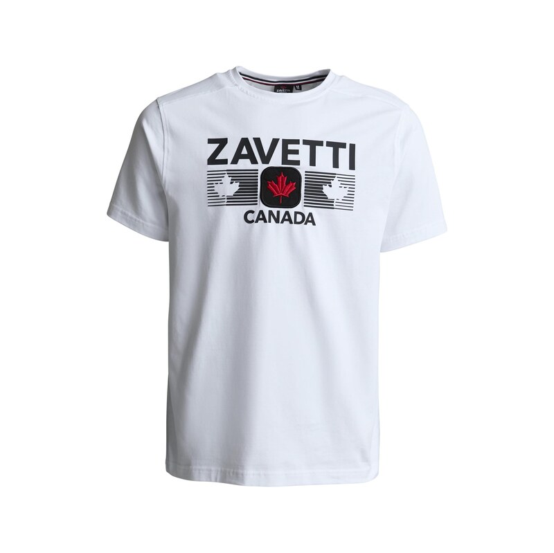 Zavetti Canada Tričko Cirico červená / černá / bílá
