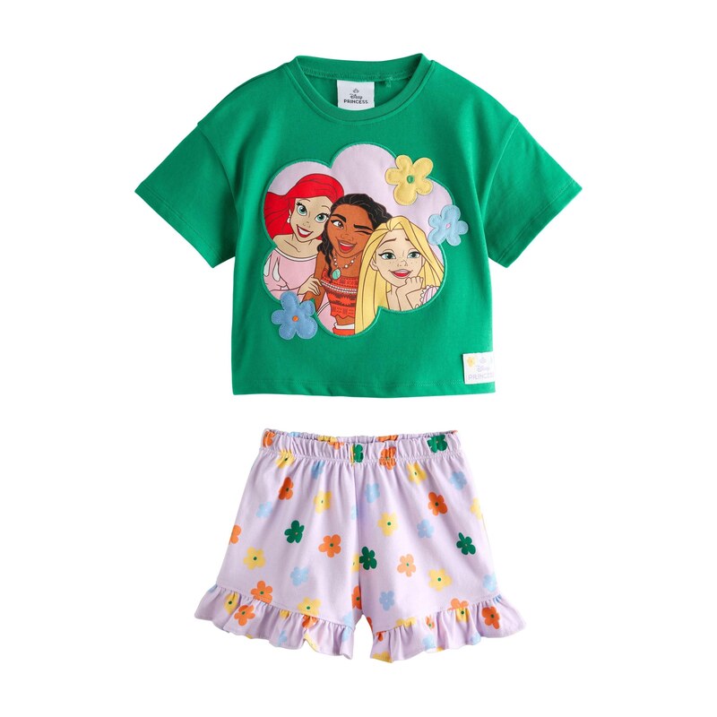 Next Sada Disney Prinzessin žlutá / zelená / lenvandulová /