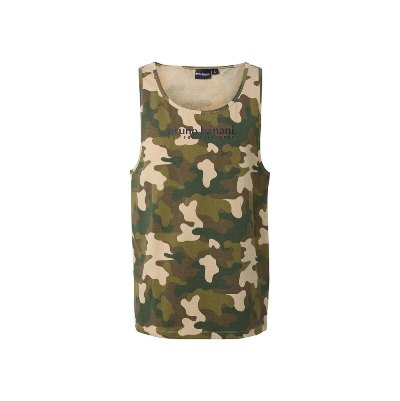 Bruno Banani Tričko khaki / olivová / jedle