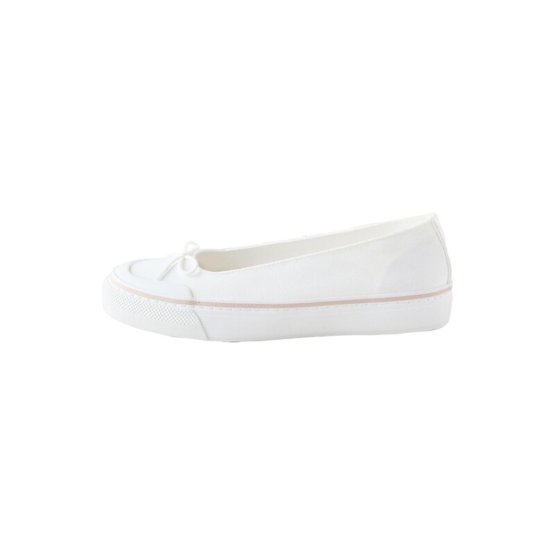 Next Baleríny Forever Comfort bílá
