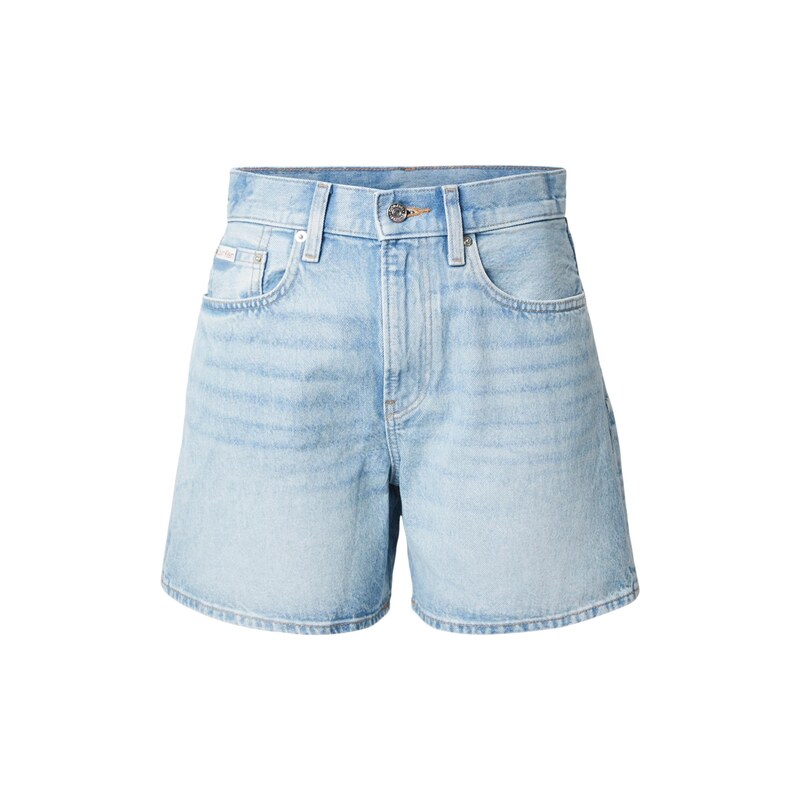 Calvin Klein Jeans Džíny High Rise Relaxed světlemodrá