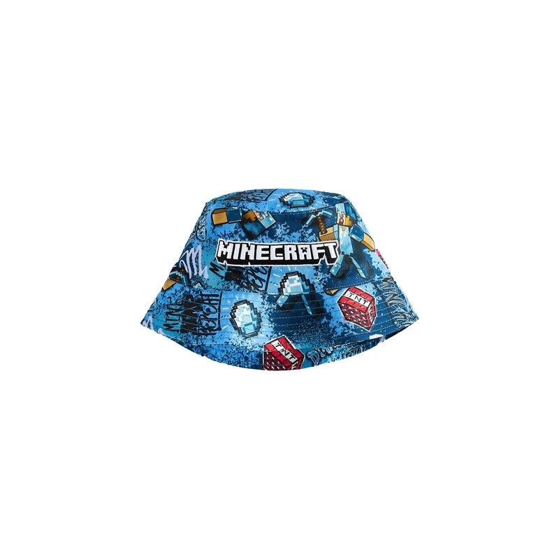 Next Klobouk Minecraft modrá / mix barev