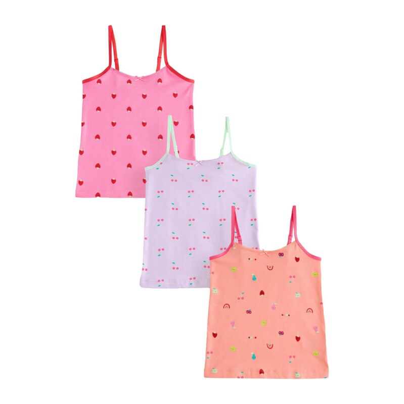 Next Top pastelová fialová / meruňková / pink