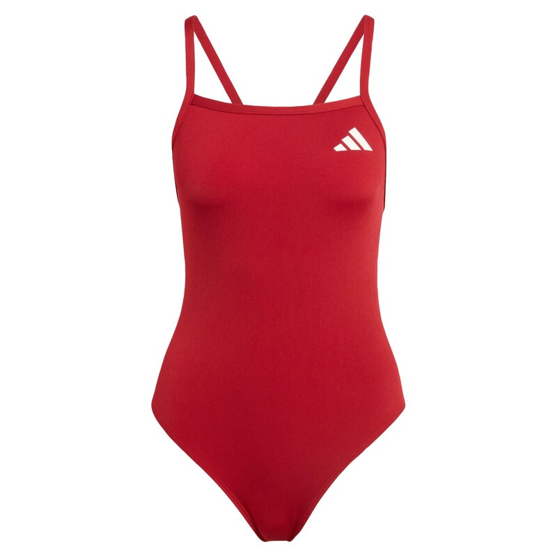 ADIDAS PERFORMANCE Sportovní plavky 'Ess' červená / bílá