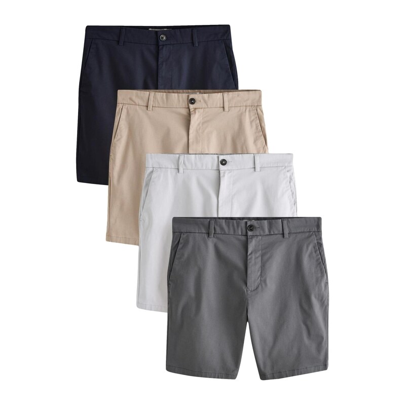 Next Chino kalhoty režná / námořnická modř / cappuccino / tmavě