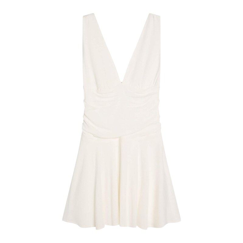 Bershka Šaty offwhite