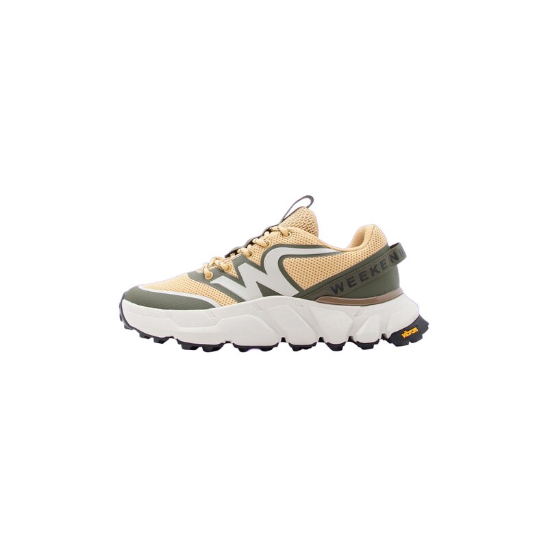Weekend Max Mara Tenisky WKASFINGE světle hnědá / khaki / bílá 115419923