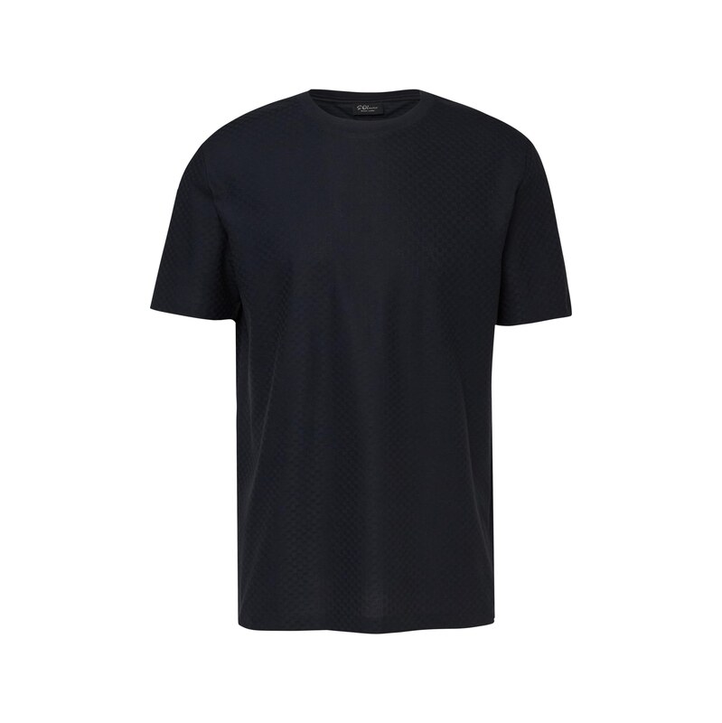 s.Oliver BLACK LABEL Tričko námořnická modř