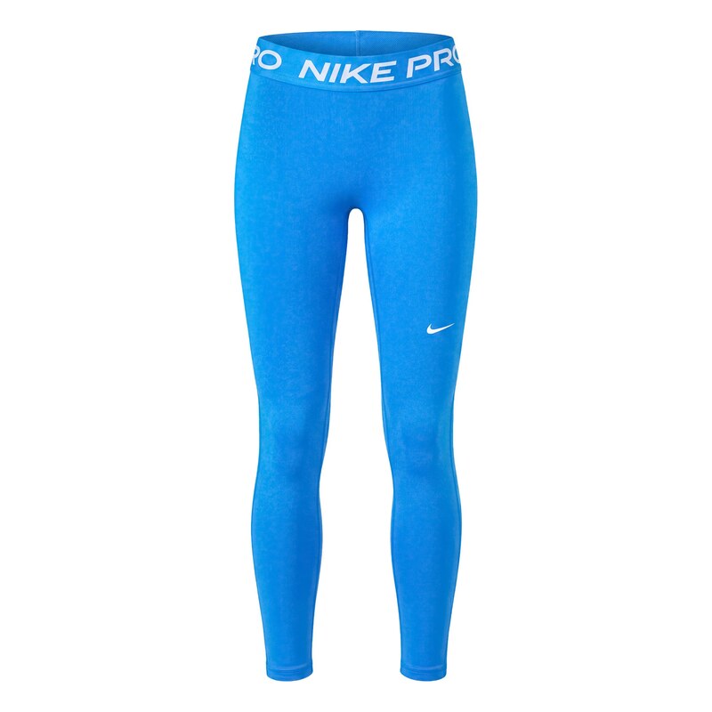 NIKE Sportovní kalhoty NP 365 modrá / bílá